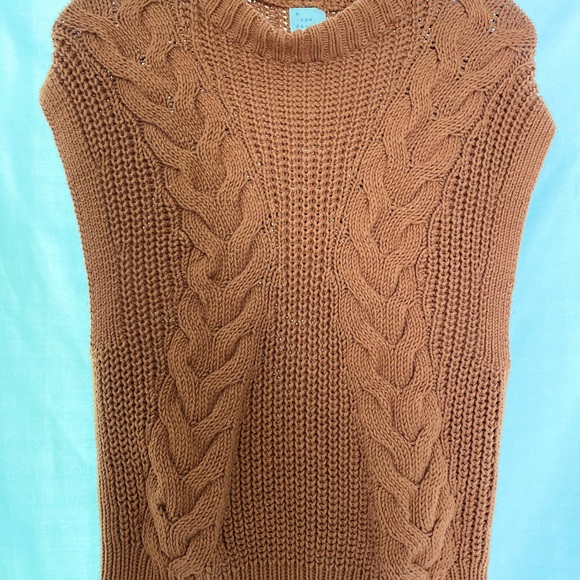 A New Day Sweater Top Rust S - Picture 2 of 5